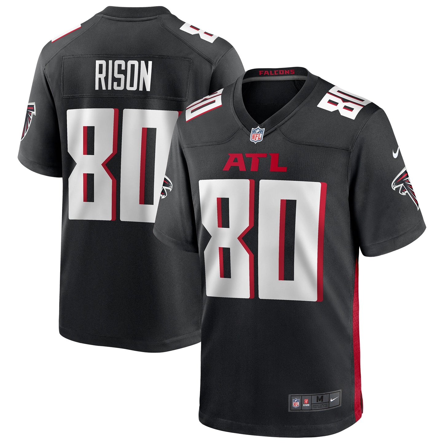Andre Rison Atlanta Falcons Nike Game Retired Player Jersey - Black