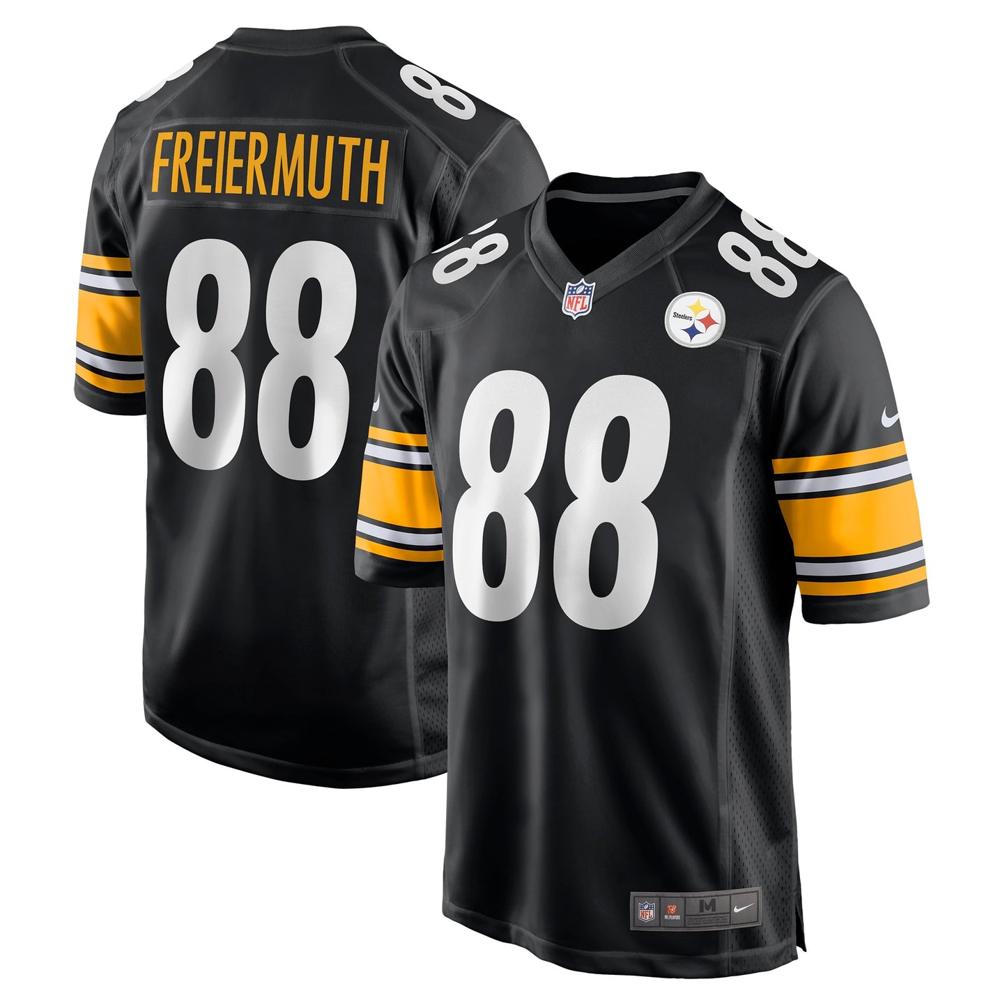 Pat Freiermuth Pittsburgh Steelers Nike Game Jersey - Black