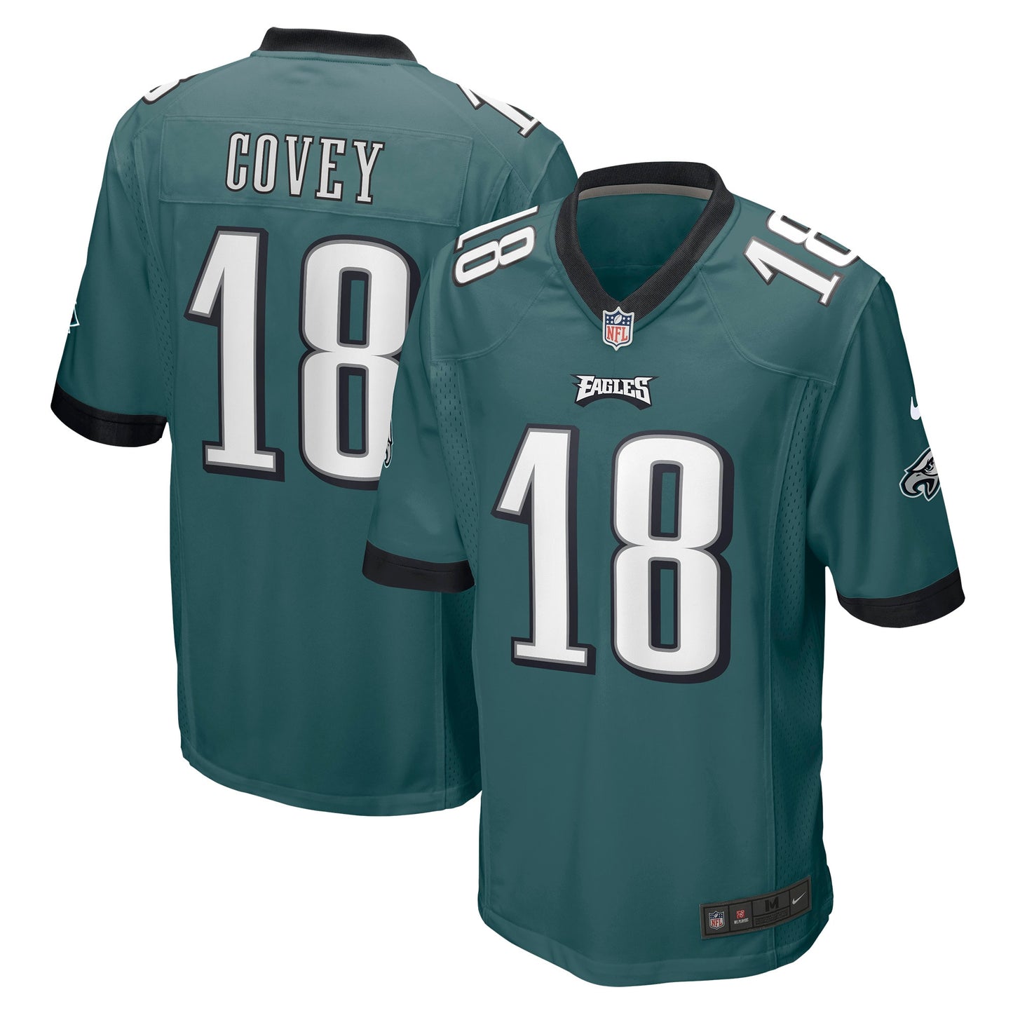 Britain Covey Philadelphia Eagles Nike Home Game Player Jersey - Midnight Green