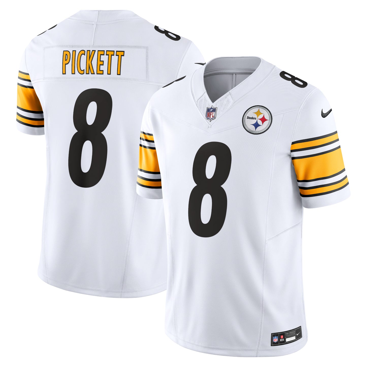 Kenny Pickett Pittsburgh Steelers Nike Vapor F.U.S.E. Limited Jersey - White