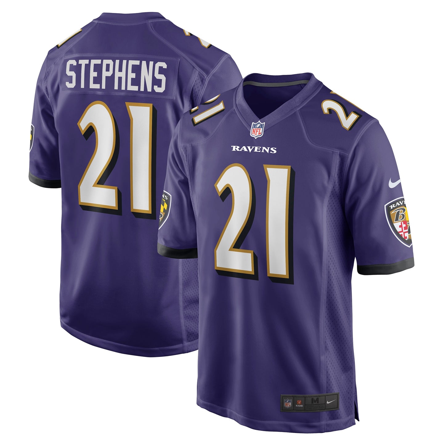 Brandon Stephens Baltimore Ravens Nike Game Jersey - Purple