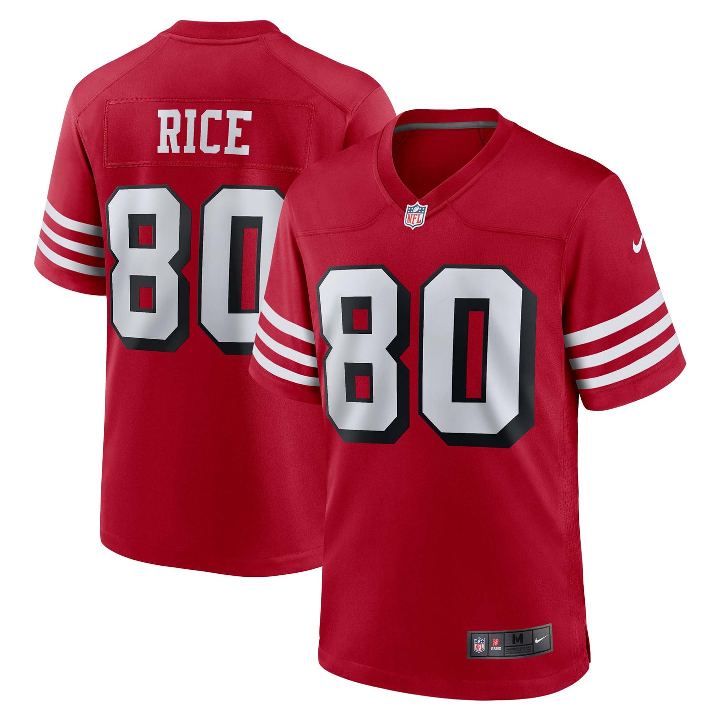 Jerry Rice San Francisco 49ers Nike Retired Alternate Game Jersey - Scarlet