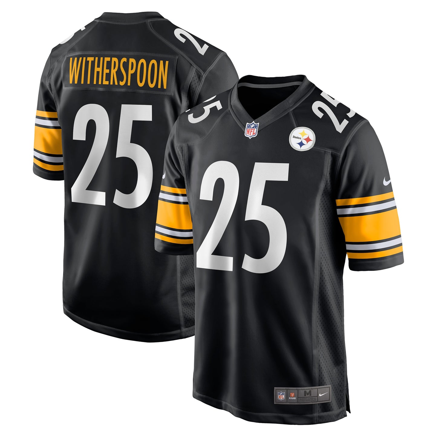 Ahkello Witherspoon Pittsburgh Steelers Nike Game Jersey - Black