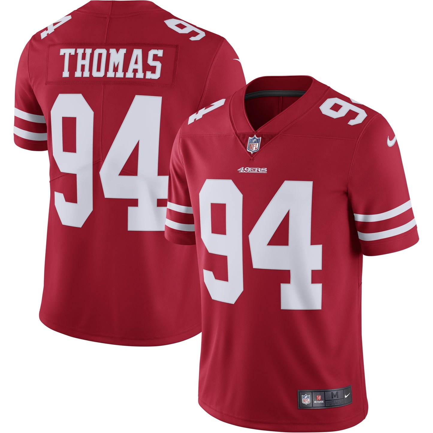 Solomon Thomas San Francisco 49ers Nike Vapor Untouchable Limited Jersey - Scarlet