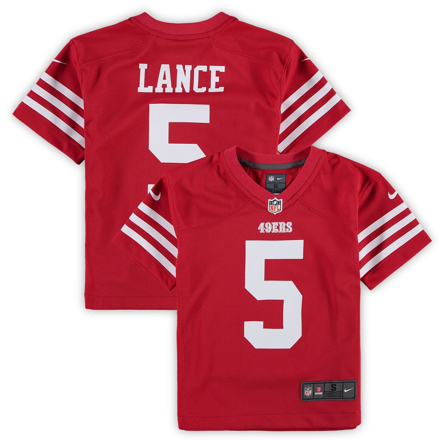 Trey Lance San Francisco 49ers Nike Preschool Game Jersey - Scarlet
