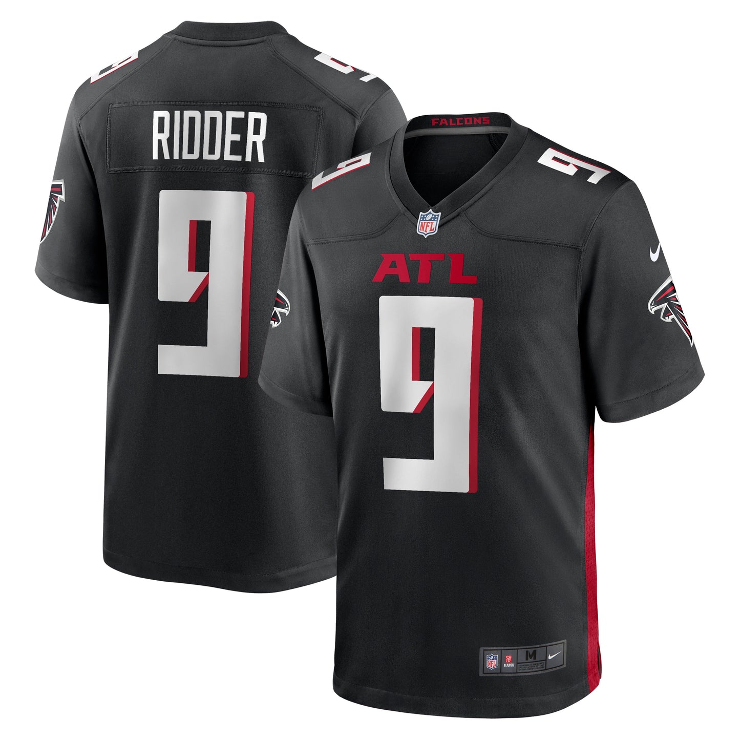 Desmond Ridder Atlanta Falcons Nike Game Player Jersey - Black